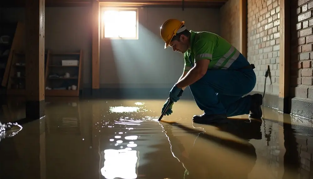 Professional water damage restoration services in Frederic, WI